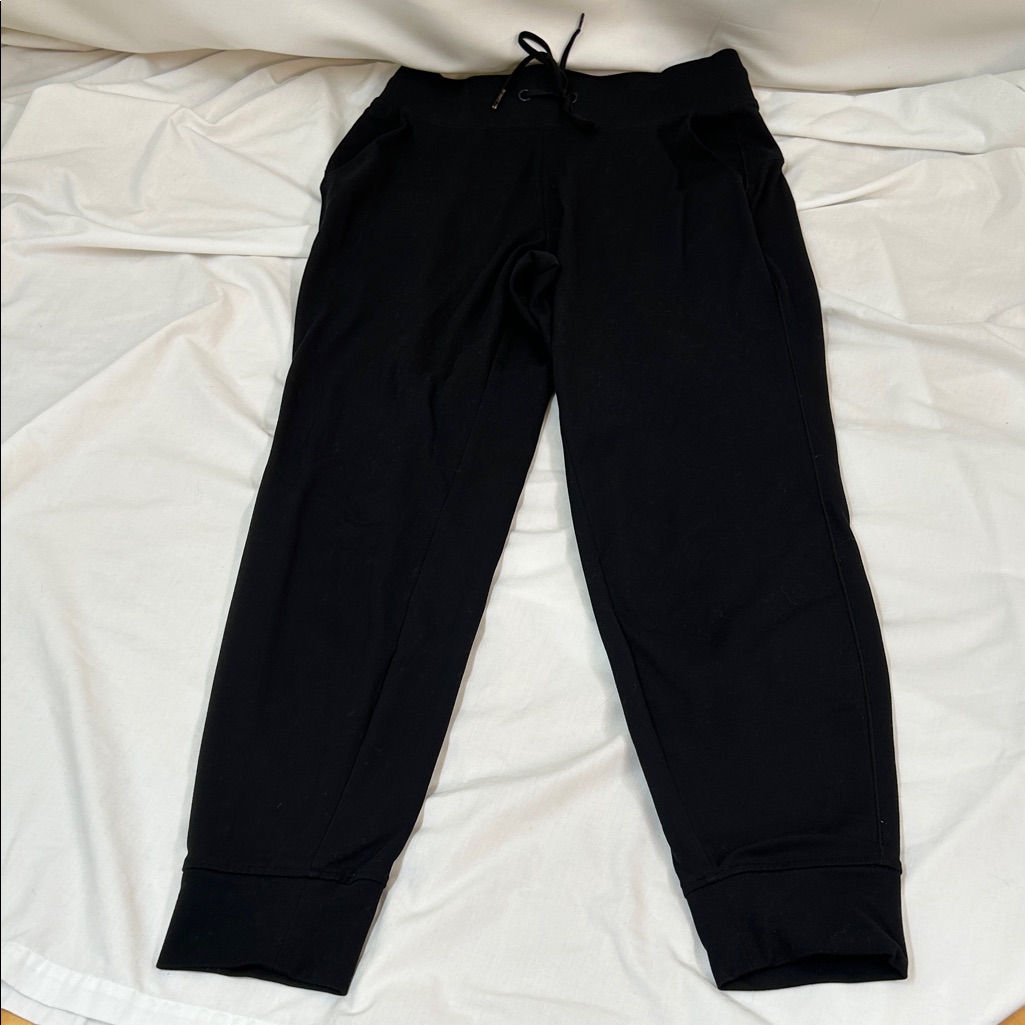 Yogalicious Lux Kick Back Black Jogger Pants Size Xs